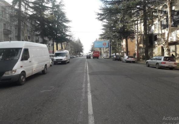 ქუთაისში,  ზ. გამსახურდიას ქუჩა ერთი თვით გადაიკეტება 