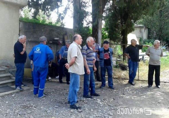 "გაერთიანებული წყალმომარაგების" თანამშრომლები- პარალიზდება მთელი ქუთაისი
