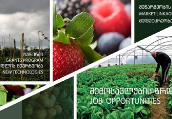 USAID–მა საქართველოში ახალი პროექტი "ზრდა" დაიწყო