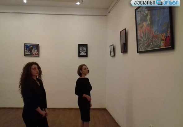 სოციუმი მხატვრობაში - ქუთაისელი მოსწავლეების დებიუტი გალერეა "ვარლაში" 