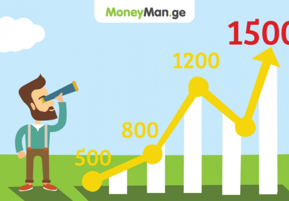 ლიმიტი 1500 ლარამდე გაიზარდა!