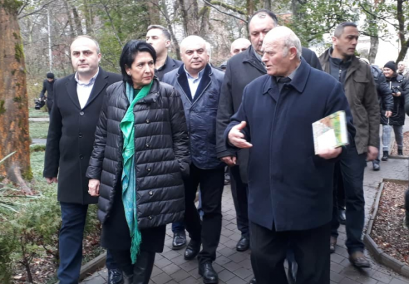 პრეზიდენტი ქუთაისს სტუმრობს