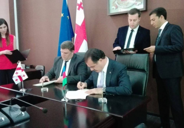 ქუთაისსა და განჯას შორის ურთიერთთანამშრომლობის მემორანდუმი გაფორმდა