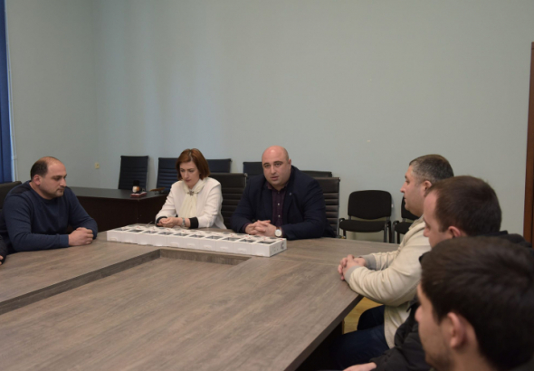 ქუთაისის მერიის ზედამხედველობის სამსახურს სამხრე კამერები გადაეცა
