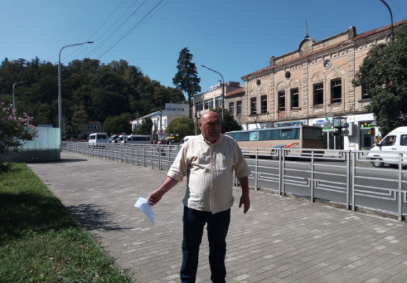 „შენობა, სადაც კულტურის ცენტრი იყო, სანაგვედ აქციეს“-გოგი წულაია 