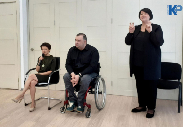  "საუბარიც  არ არის უსინათლოთა მხარდაჭერაზე" - შშმ პირთა შესახებ  კანონის პრეზენტაცია ქუთაისში