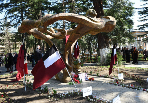 ქუთაისში 9 აპრილს დაღუპულთა  ხსოვნას პატივი მიაგეს