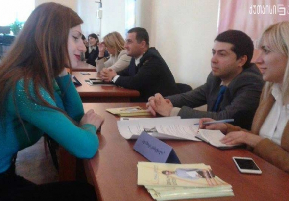 შეხვედრა პოტენციურ დამსაქმებლებთან - კარიერის დღე წერეთლის უნივერსიტეტში