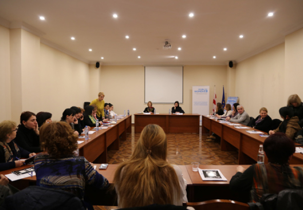 ქუთაისში, ქალებზე, მშვიდობასა და უსაფრთხოების საკითხებზე შეხვედრა გაიმართა