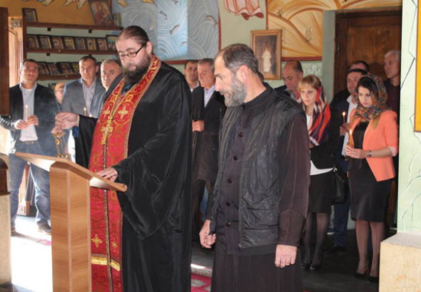 "გვინდა, რომ დალოცვილი შევუდგეთ საქმიანობას" - თერჯოლის  საკრებულოს ახალი შემადგენლობა მოძღვარმა დალოცა