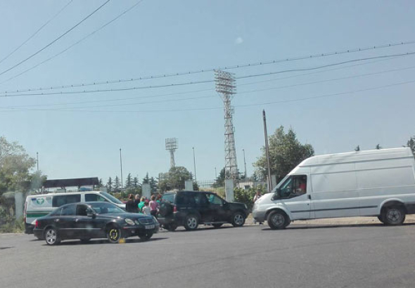 ქუთაისში სასწრაფო სამედიცინო დახმარების ბრიგადა ავტოავარიაში მოყვა