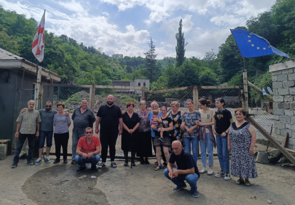 "მსვლელობით გავემართებით ჭორვილაში, რათა ხმა მივაწვდინოთ ბიძინა ივანიშვილს" - შუქრუთელების პროტესტი გრძელდება