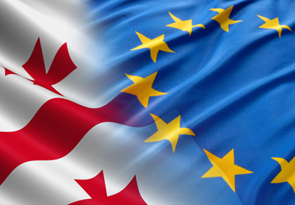 ქუთაისში ვიზალიბერალიზაციის აღსანიშნავად  ევროკავშირის დროშებს გამოფენენ