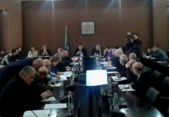 დროებითი სამუშაო ჯგუფის შექმნის საკითხი საკრებულოს სხდომაზე დღის წესრიგიდან ამოიღეს