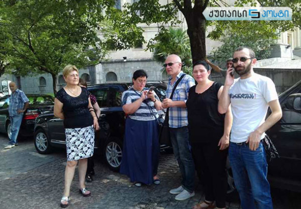 ოკუპაციის გასაპროტესტებლად მედიის წარმომადგენლები ქუთაისიდან  ენგურის ხიდზე გაემგზავრნენ