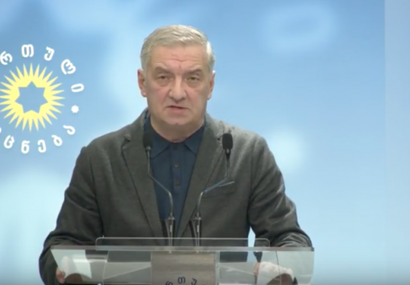 გია ვოლსკი: "ნაციონალურმა მოძრაობამ“ მორიგ ბინძურ პროვოკაციას მიმართა" (R)