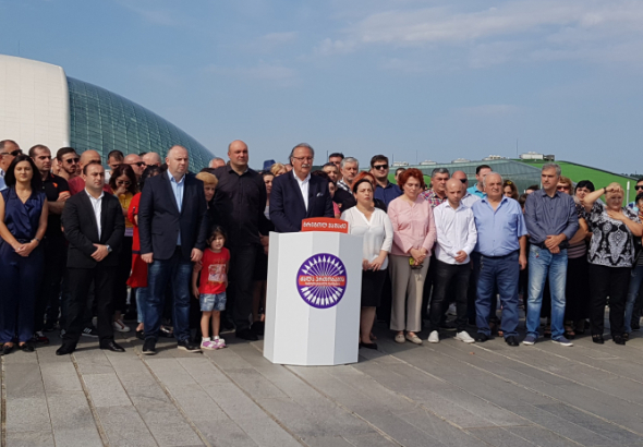 "პარლამენტის ადგილი არის ქუთაისი" -  გრიგოლ ვაშაძე