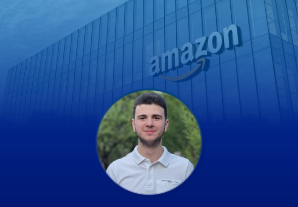 KIU-ს კურსდამთავრებულმა დიმიტრი იოსებაძემ Amazon-ში დაიწყო მუშაობა