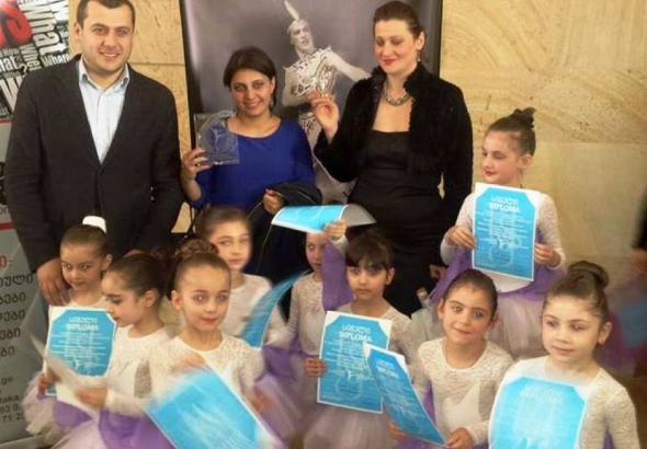 ქუთაისის საბალეტო სკოლა საერთაშორისო ფესტივალიდან საპრიზო ადგილით დაბრუნდა