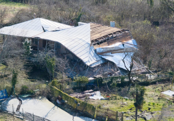 ტყიბულის სოფელ კურსებში მეწყრული პროცესი აქტიურ ფაზაშია – გეოლოგების პირველი შეფასება