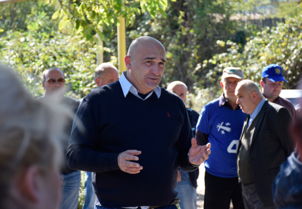 ნიკო თოფურიძე ჯაფაროულის ამომრჩეველს შეხვდა (R)