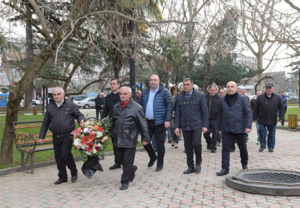 ქუთაისში ავღანეთიდან ჯარების გამოყვანის 30-ე წელი აღნიშნეს