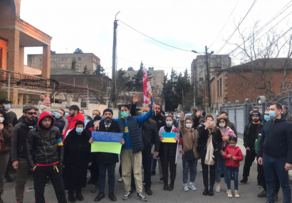 „მხარს ვუჭერთ უკრაინას და ვემიჯნებით პრემიერ-მინისტრის განცხადებას“
