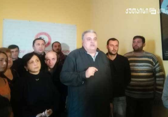 ვითარება კიდევ უფრო დაიძაბება-"ნაციონალები" ქუთაისში გამართულ აქციაზე