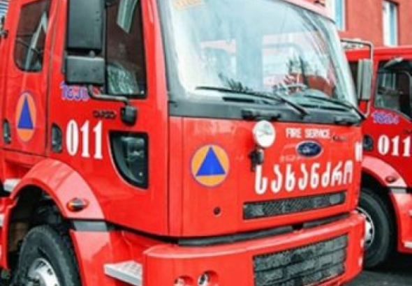 ქუთაისში  თამარ მეფის ქუჩაზე ხანძარი ლოკალიზებულია