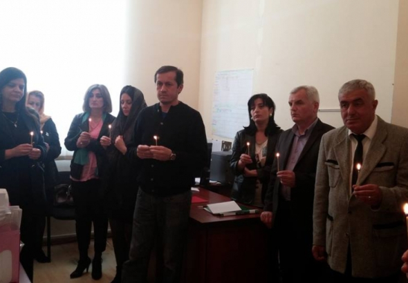 ნაკურთხი სამსახური - ოფისის კურთხევა ქუთაისის მერიაში (ფოტო)