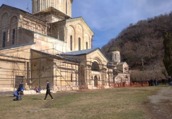გელათის მონასტრის გადახურვის სამუშაოებს საპატრიარქოს ხუროთმოძღვრების ცენტრიც დააკვირდება