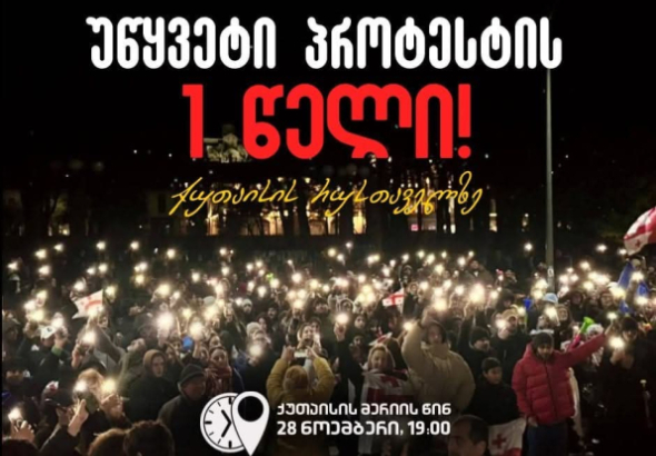 "ერთი წლის თავზე კვლავ შევიკრიბებით, რათა კიდევ ერთხელ დავანახოთ ყველას, რომ ბრძოლა გრძელდება გამარჯვებამდე"