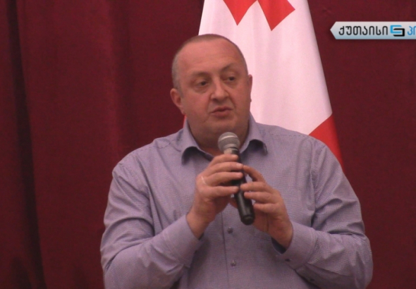 "დასაბუთებული არგუმენტი არ მომისმენია რატომ არ უნდა აირჩიოს ხალხმა  პრეზიდენტი" - გიორგი მარგველაშვილი 