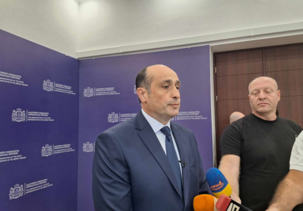 იმერეთში ახალი სახელმწიფო რწმუნებული ლევან ზალკალიანი წარადგინეს