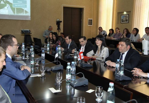 ქუთაისის მერიამ ესტონეთის დელეგაციას უმასპინძლა