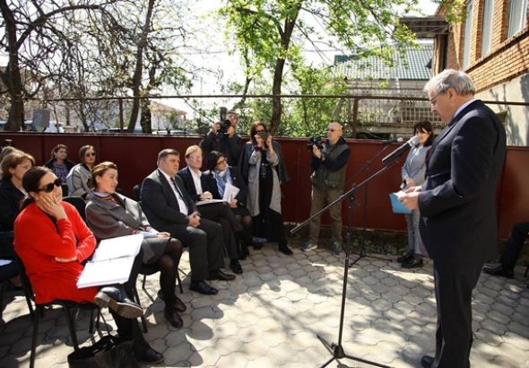 ქუთაისში შშმ პირთა საოჯახო ტიპის სახლი გაიხსნა