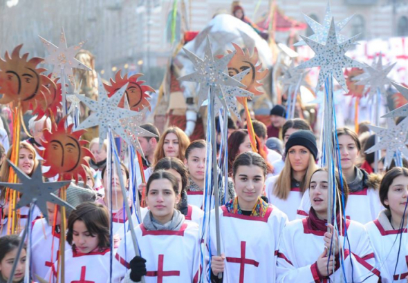 7 იანვარს ქუთაისში საშობაო მსვლელობა გაიმართება