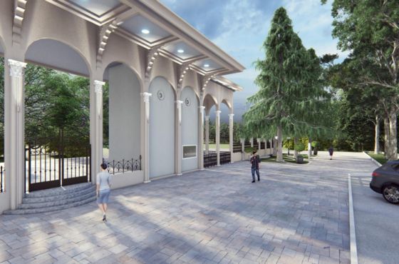 ყოფილ კინო „გამარჯვებასთან“ მდებარე კოლონადების რეაბილიტაციისთვის ტენდერი მეორედ ცხადდება