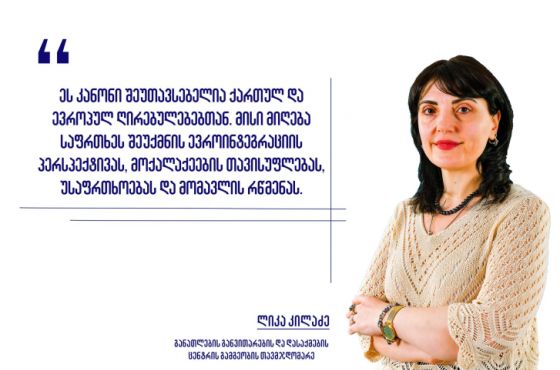 „ეს კანონი გვაფიქრებინებს ხელისუფლების მხრიდან გადაჭარბებული კონტროლის იდეასა და ძალაუფლების დემონსტრირებაზე“- EDEC