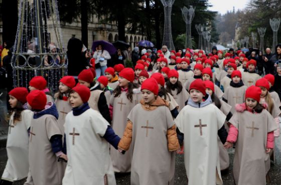ქუთაისში ტრადიციული საშობაო მსვლელობა გაიმართება