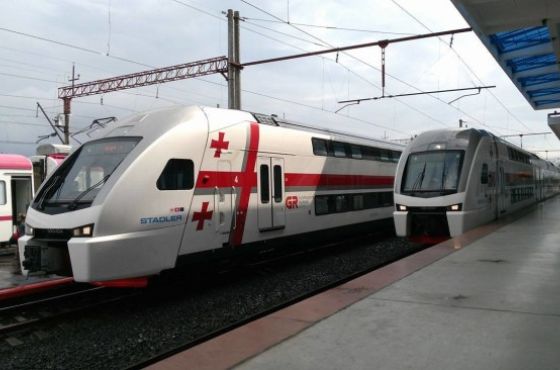 სამტრედიაში თბილისი-ფოთის მატარებელი მწყობრიდან გამოვიდა