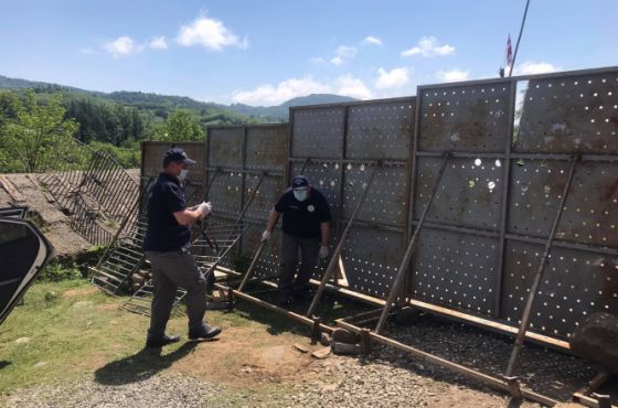 რა გამოიძია შსს-მ გუმათში ბარიკადების დაზიანების ფაქტზე