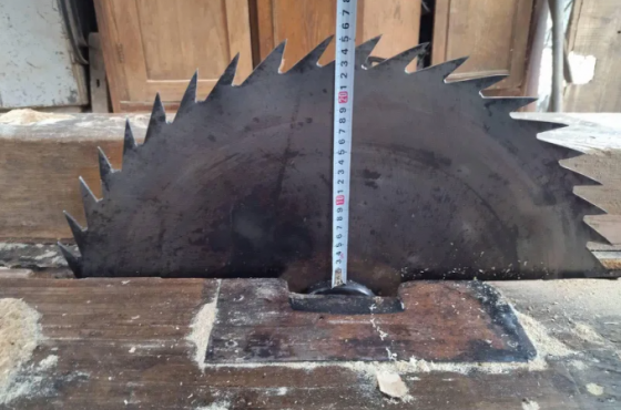 წყალტუბოში უკანონო სახერხი საამქრო აღმოაჩინეს