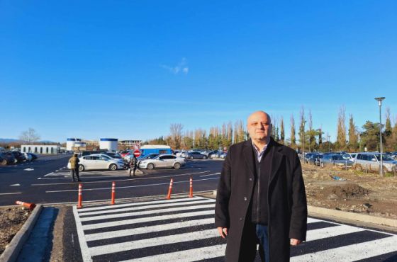 "პროექტი დაუსრულებელი და გაძვირებულია"- "ლელო" ქუთაისის აეროპორტის ავტოსადგომის მოწყობაზე