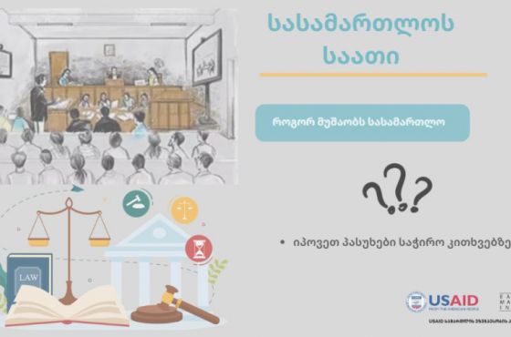 რა შემთხვევაში არ იღებს მოსამართლე სარჩელს - სასამართლოს საათი (ვიდეო)