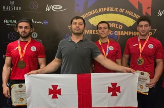 3 ოქროს მედალი - ქუთაისელი სპორტსმენების წარმატება მსოფლიო ჩემპიონატზე