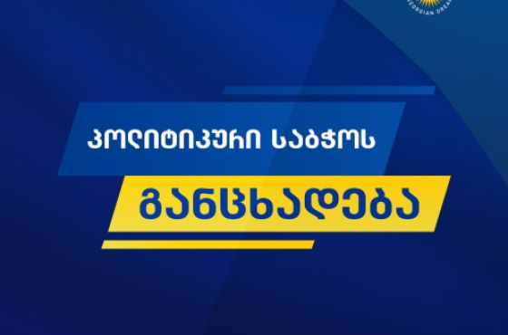 "ომის პარტიიდან" „დიფ სთეითამდე“ - რა წერია "ოცნების" პოლიტსაბჭოს განცხადებაში