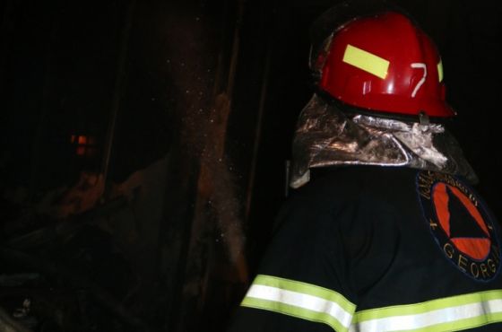 ქუთაისში კვების ობიექტში ხანძარი გაჩნდა 