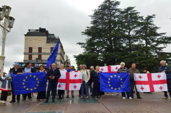 "ევროინტეგრაცია მოგვცემს შესაძლებლობას, განვამტკიცოთ ჩვენი სუვერენიტეტი" - მსვლელობა ქუთაისში