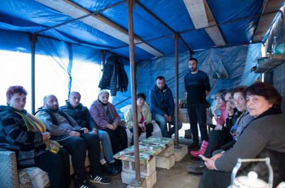 პროტესტის 27-ე დღე შუქრუთი - სოლიდარობის ნიშნად ყველა მაღარო გაჩერებულია